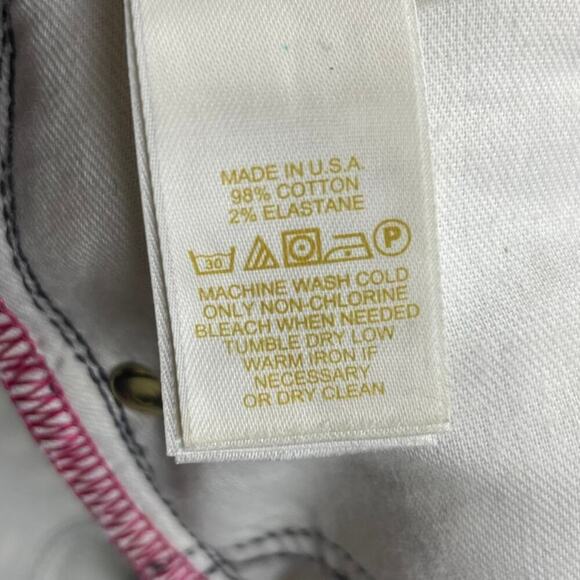 Kate Spade New York Polka Dot  Perry Street  Black Cream  Size 29‎ Jeans - Picture 11 of 11